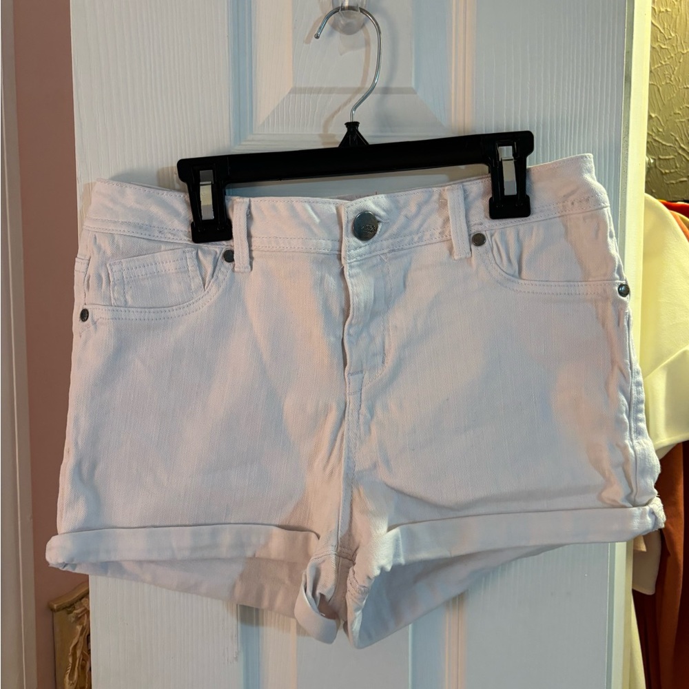 Astor White Denim Shorts